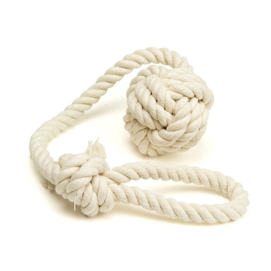 Knotted Rope Ball Tug Dog Toy image 0
